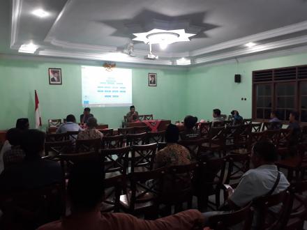 Rapat Pembentukan Kelompok Sadar Wisata Desa Sitimulyo